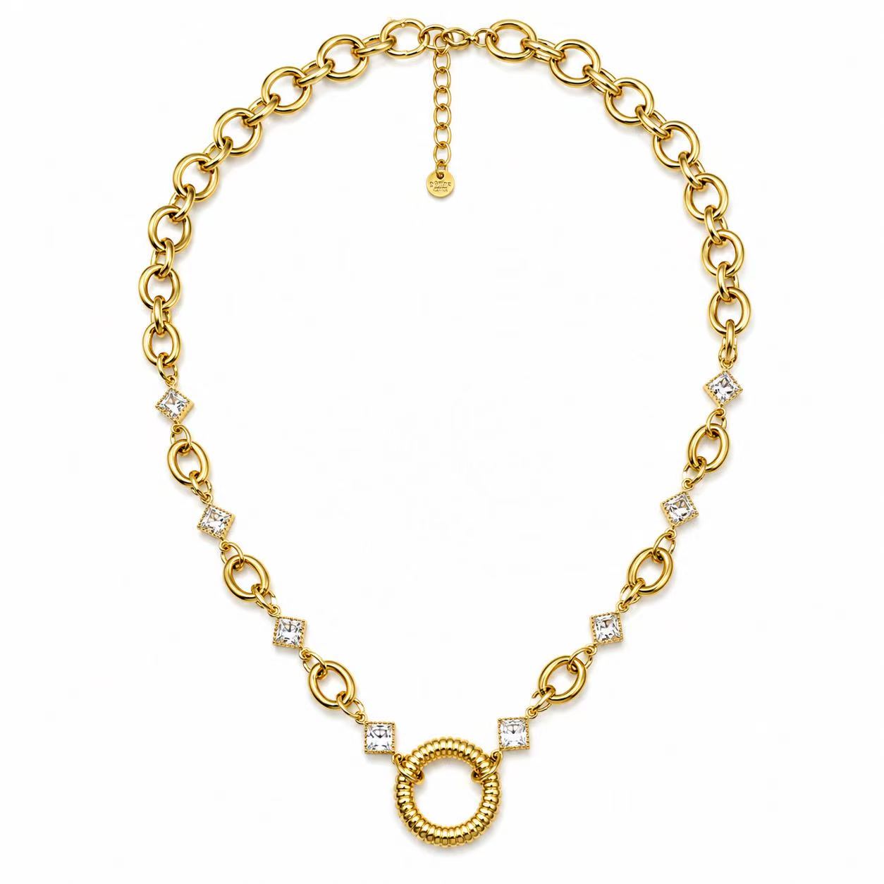 Collana “Fulcro” | in acciaio inox