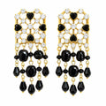 Orecchini “Nocturne” | in acciaio inox