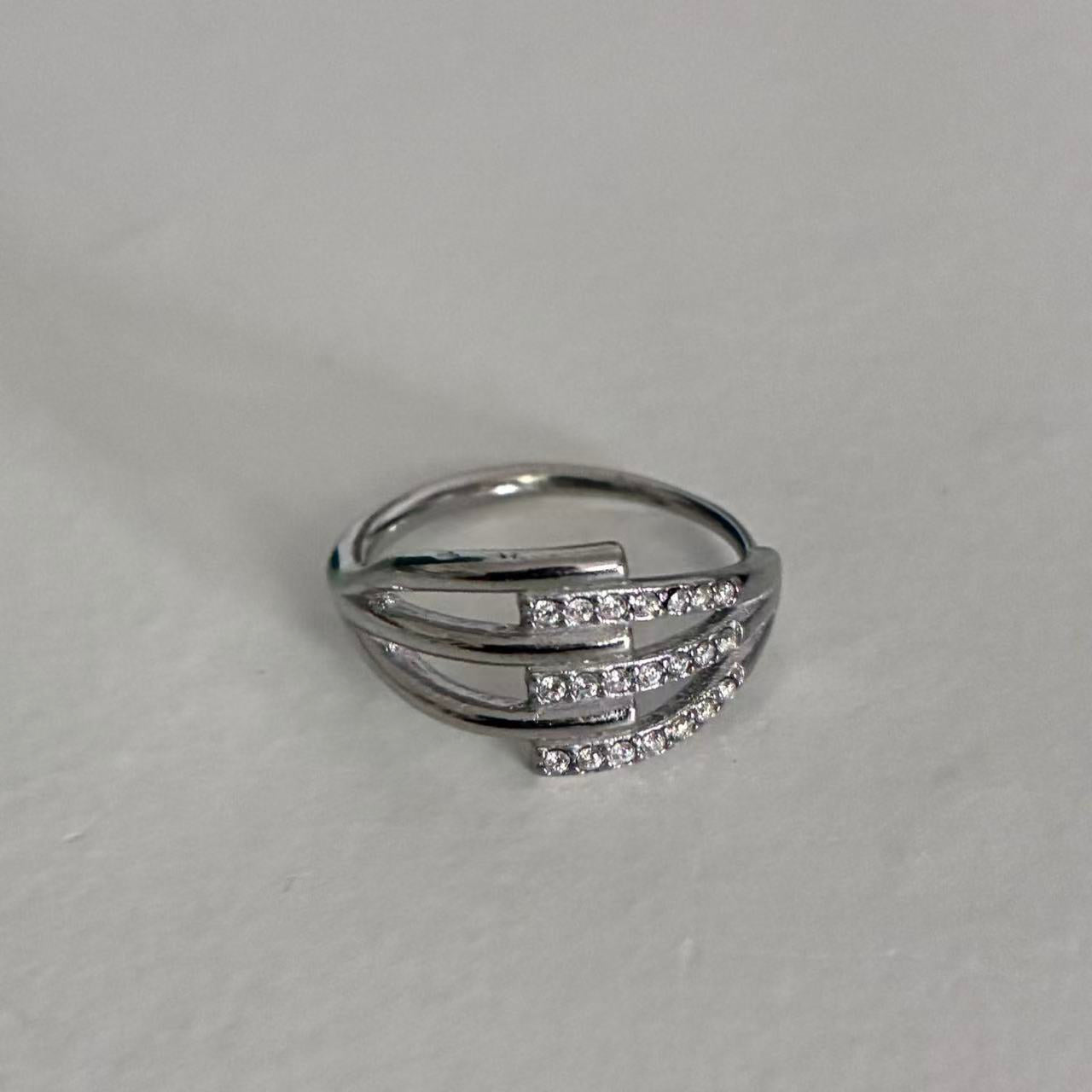 Anello “Onde di Brillanti”