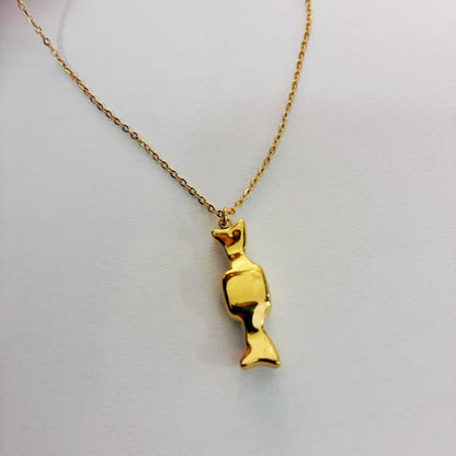 Collana “Dolce Anima” – Charme con Pendente a Caramella