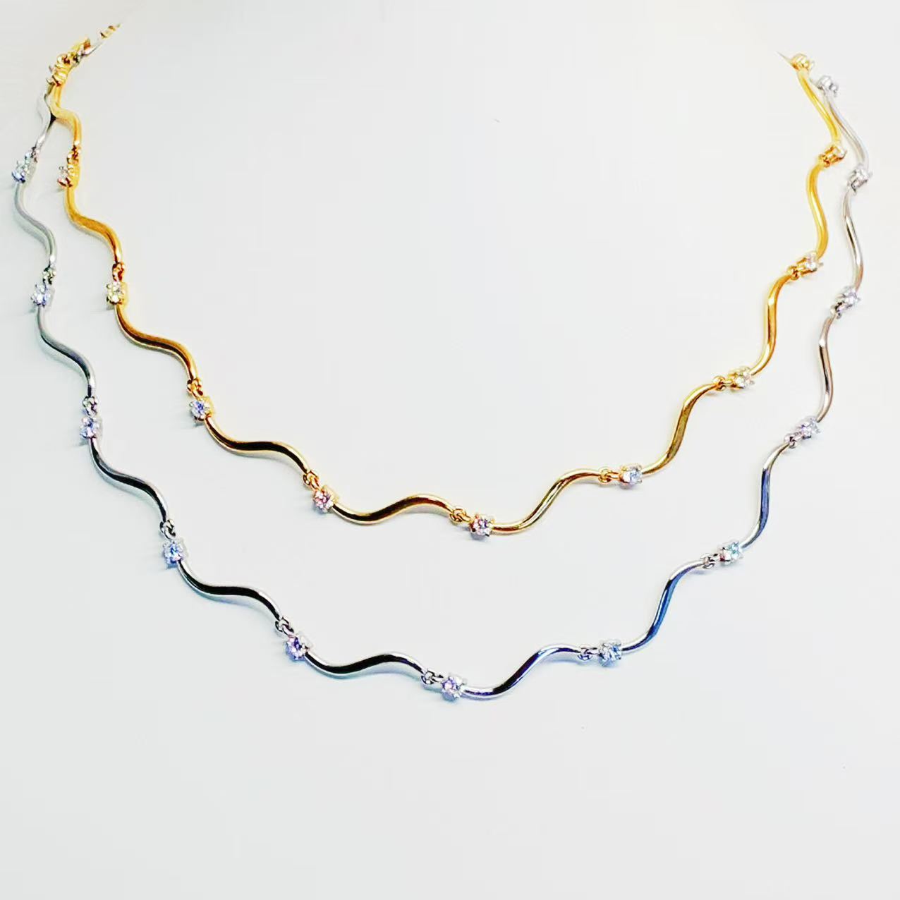Collana "Vagus" | 45cm | in acciaio inox