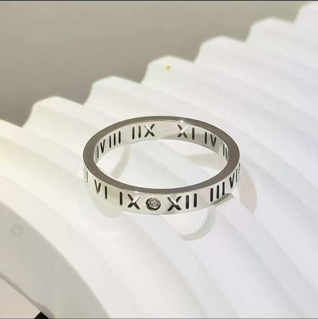 Anello unisex “Tempo” – L’eternità in un istante