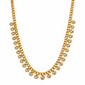 Collana con i zirconi tondi | 45cm | in acciaio inox