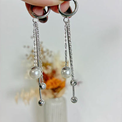 Orecchini “Caduta di Perle”