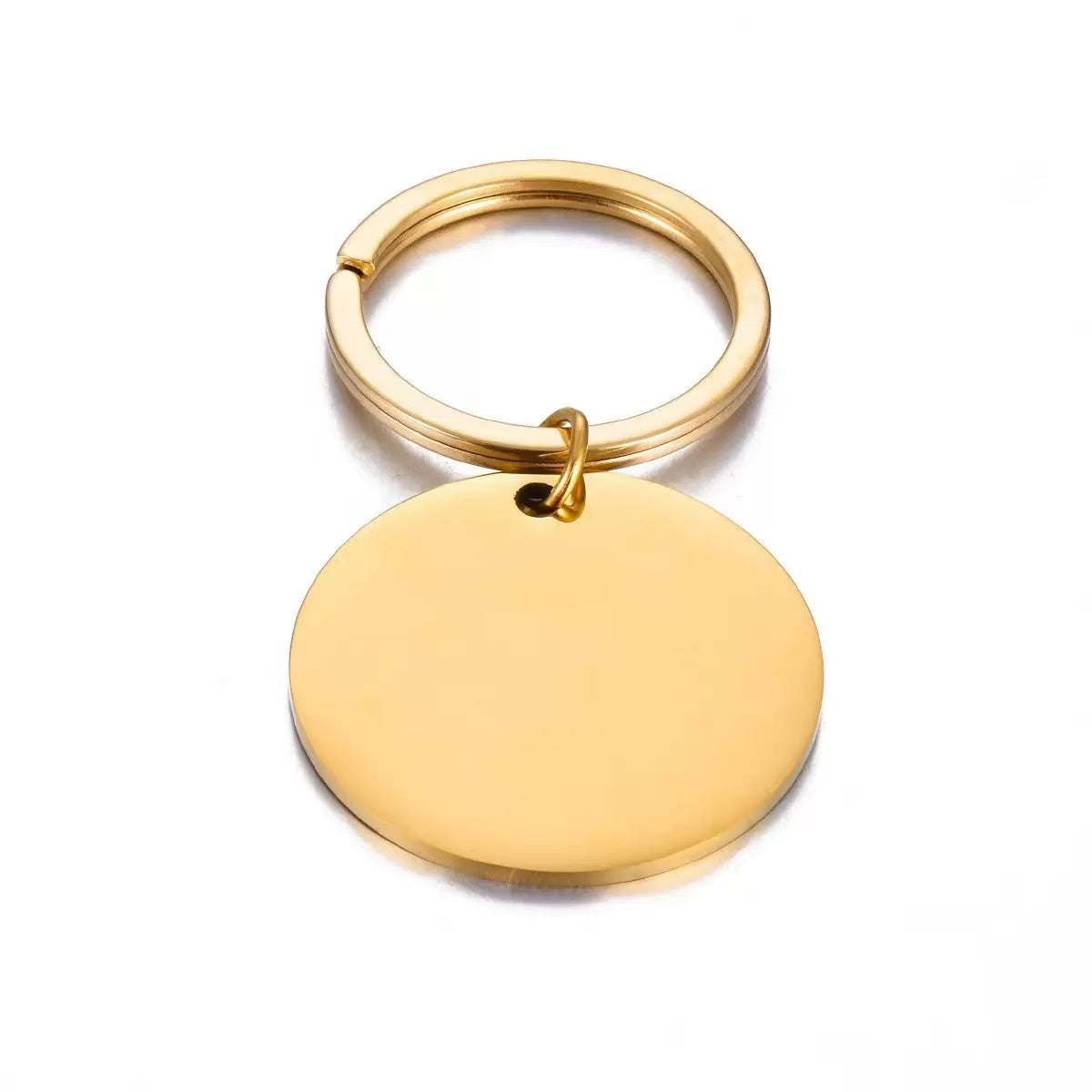 Portachiave | personalizzabile con incisione | in acciaio inox