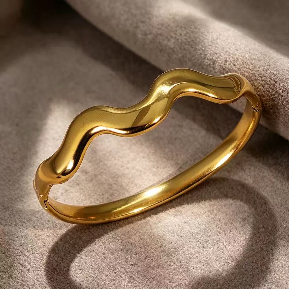 Bracciale “Wave” | in acciaio inox