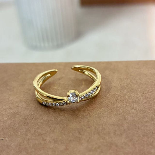 Anello “Cross Shine”