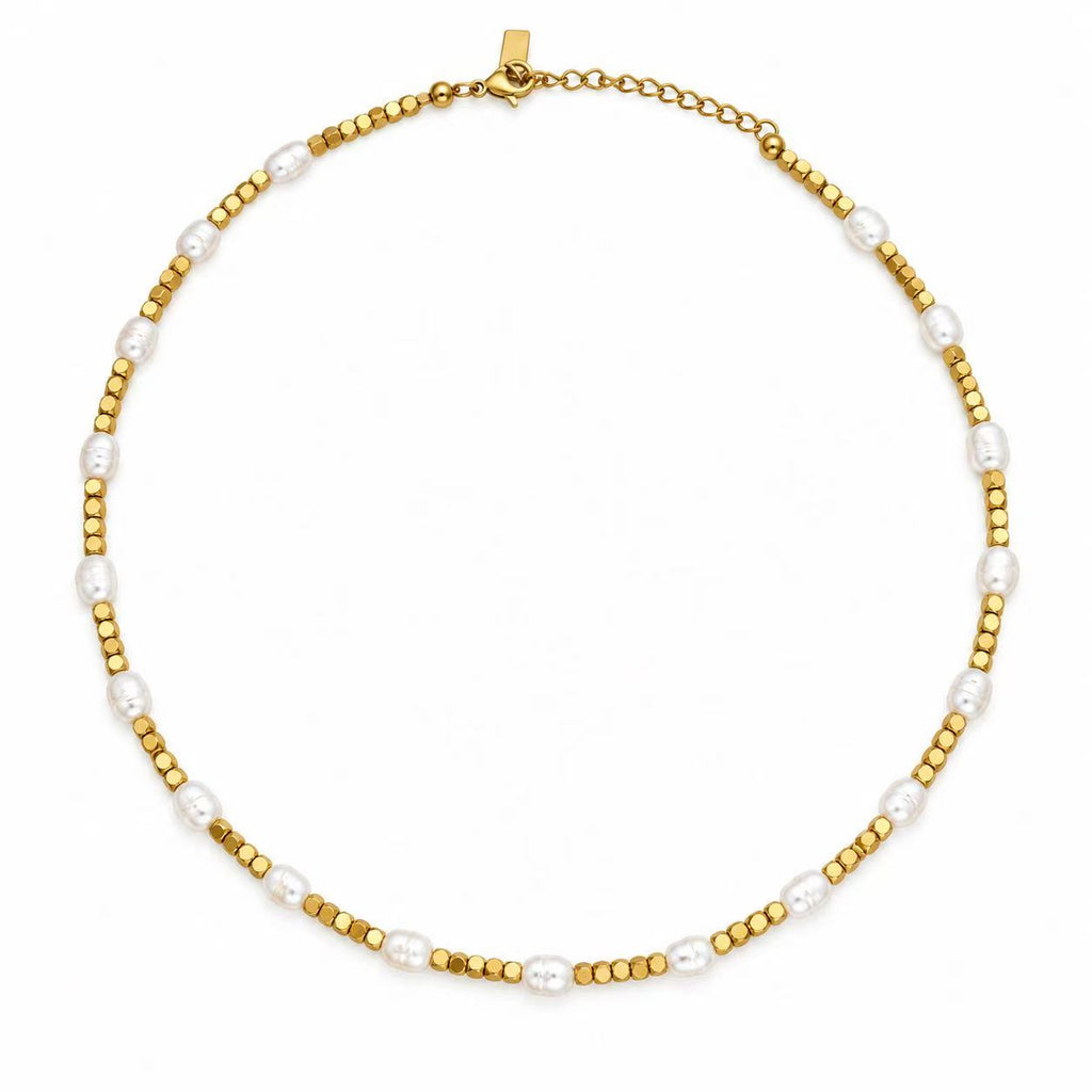 Collana Pearl Steps | in acciaio inox