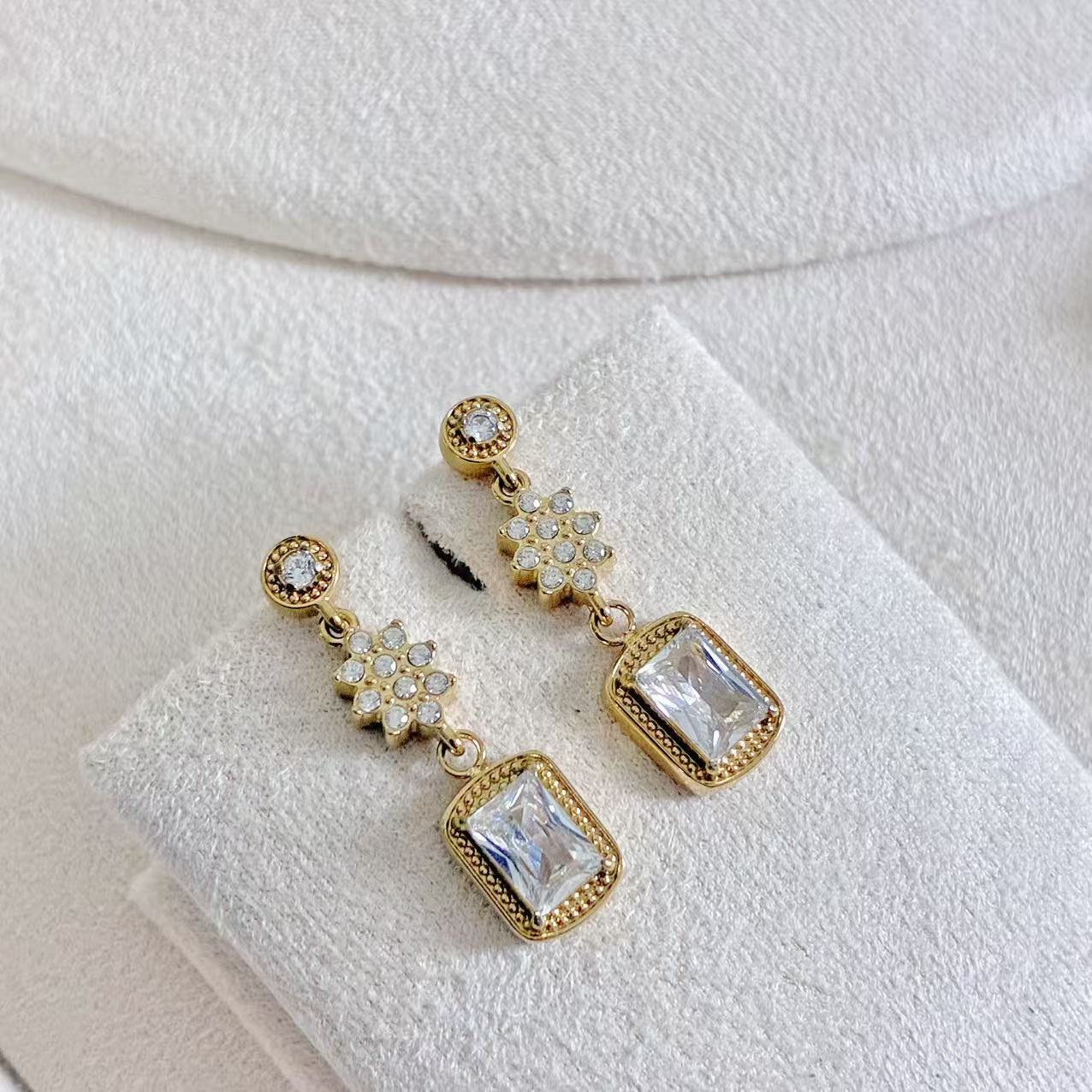 Orecchini Crystal Bloom