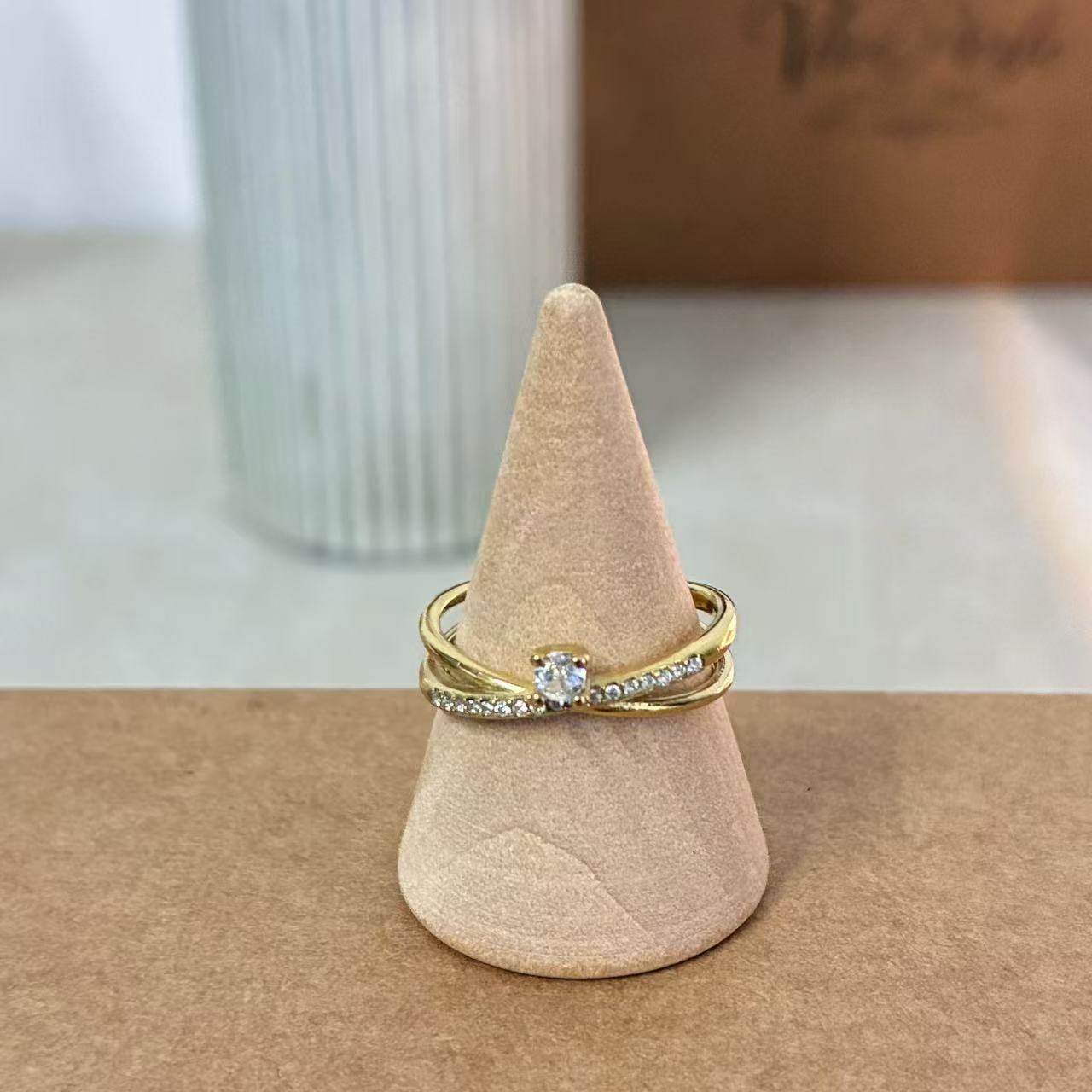 Anello “Cross Shine”