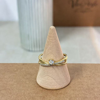 Anello “Cross Shine”