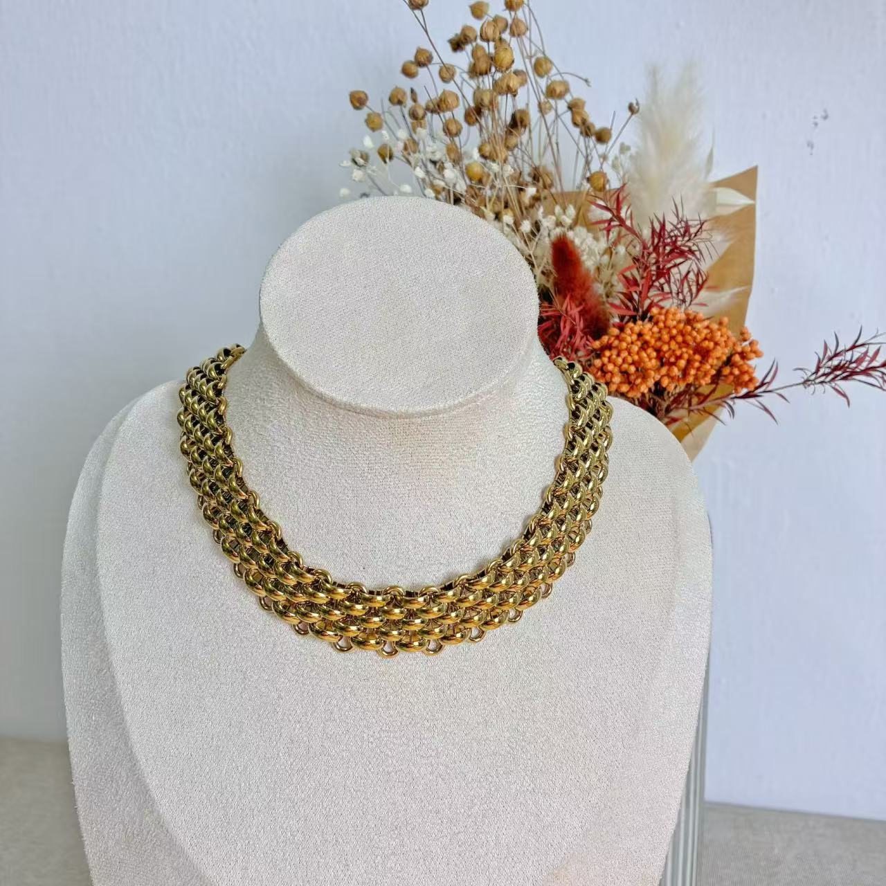 Collana “Catena Regale” 43CM – La forza dell’eleganza