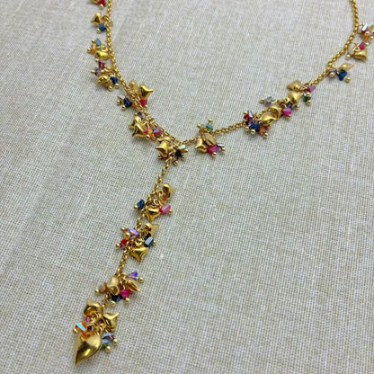(C347)Collana mille cuori