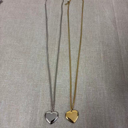 Collana Cuore Lucido