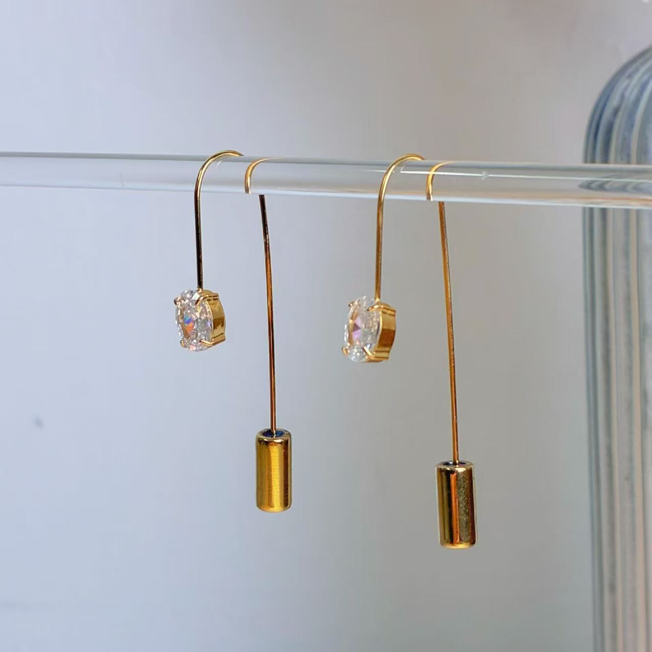 Orecchini Linea di Luce