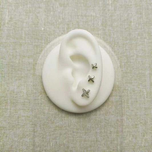 (O176)Set orecchini 3 pezzi