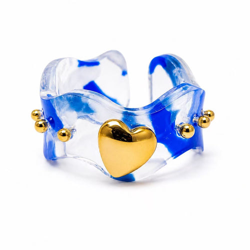 Anello “Gelée” | in acciaio inox