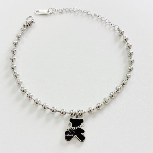 Bracciale con Ciondolo Orsetto – Stile Cute &amp; Minimal