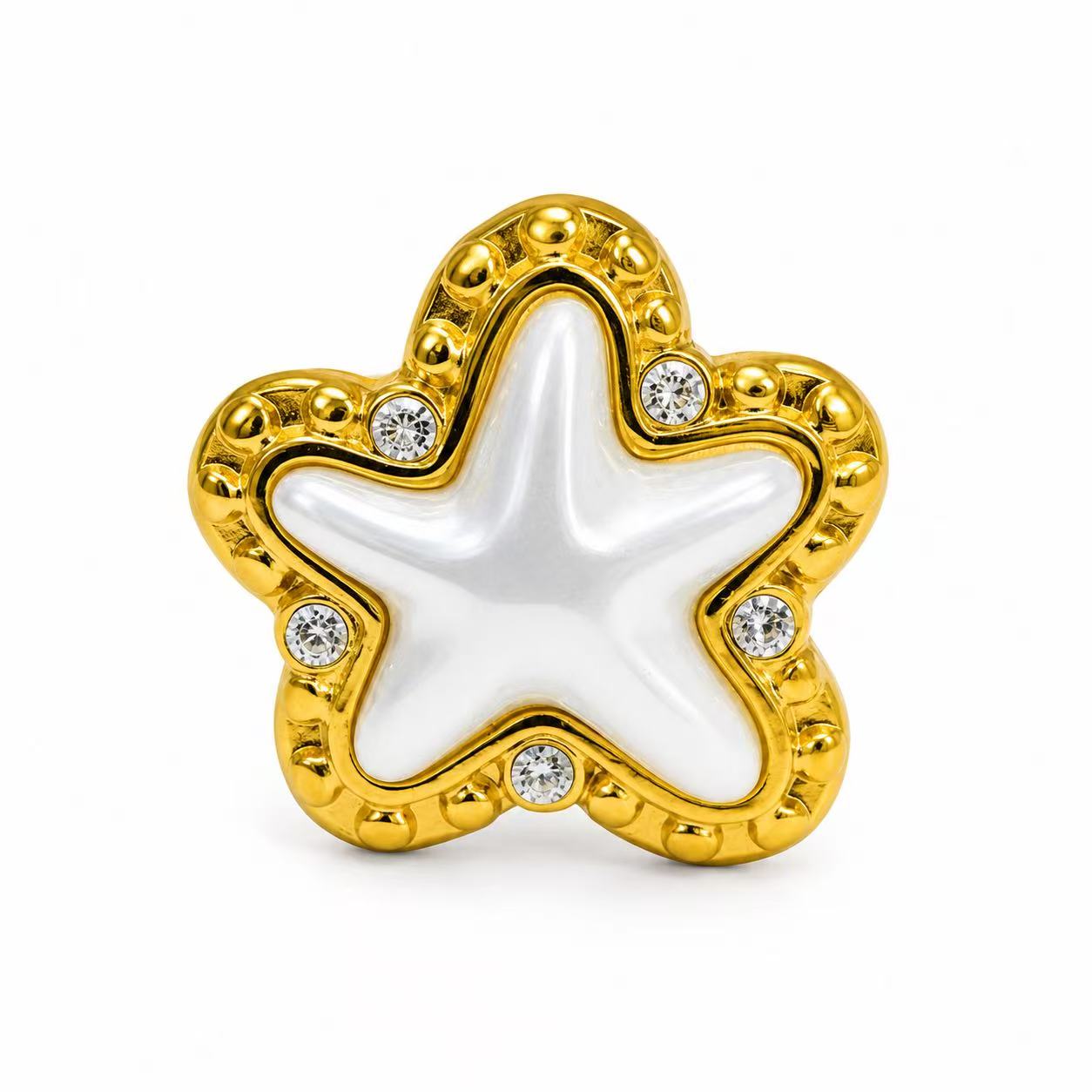 Anello “Stella Marina” | in acciaio inox