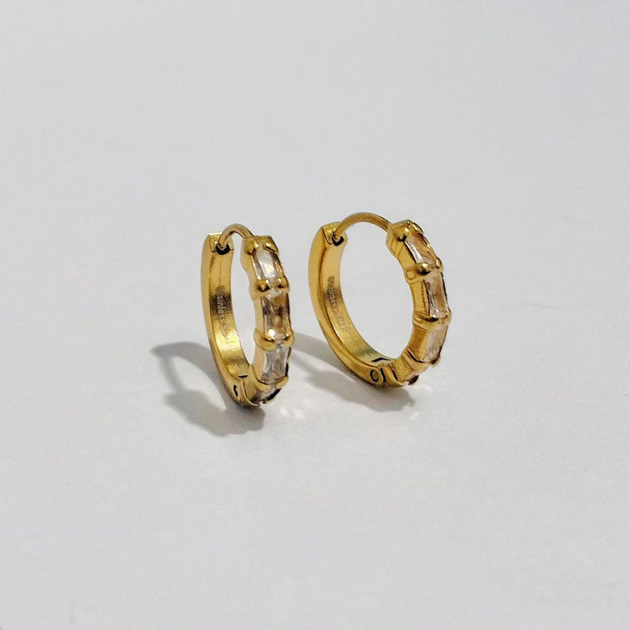 Orecchini a Cerchio Luce