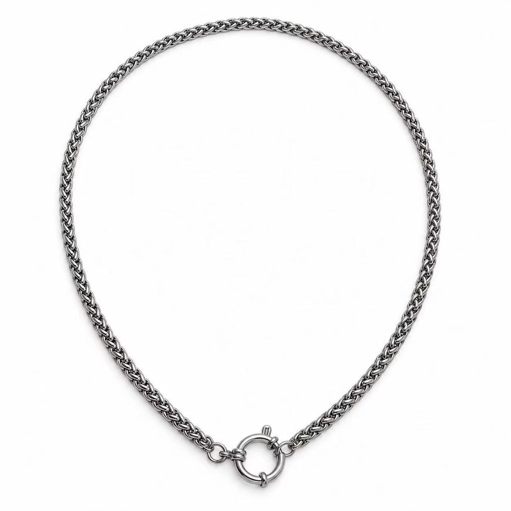 Collana Stone Heart in acciaio inox