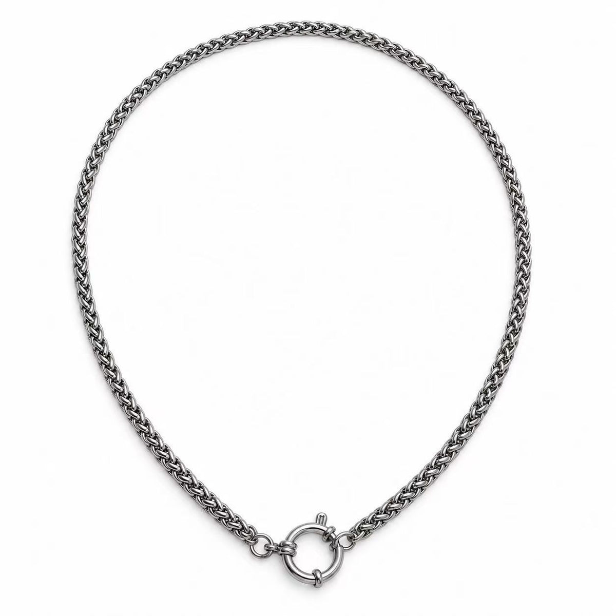Collana Stone Heart in acciaio inox