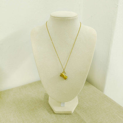 Collana con pendente moka