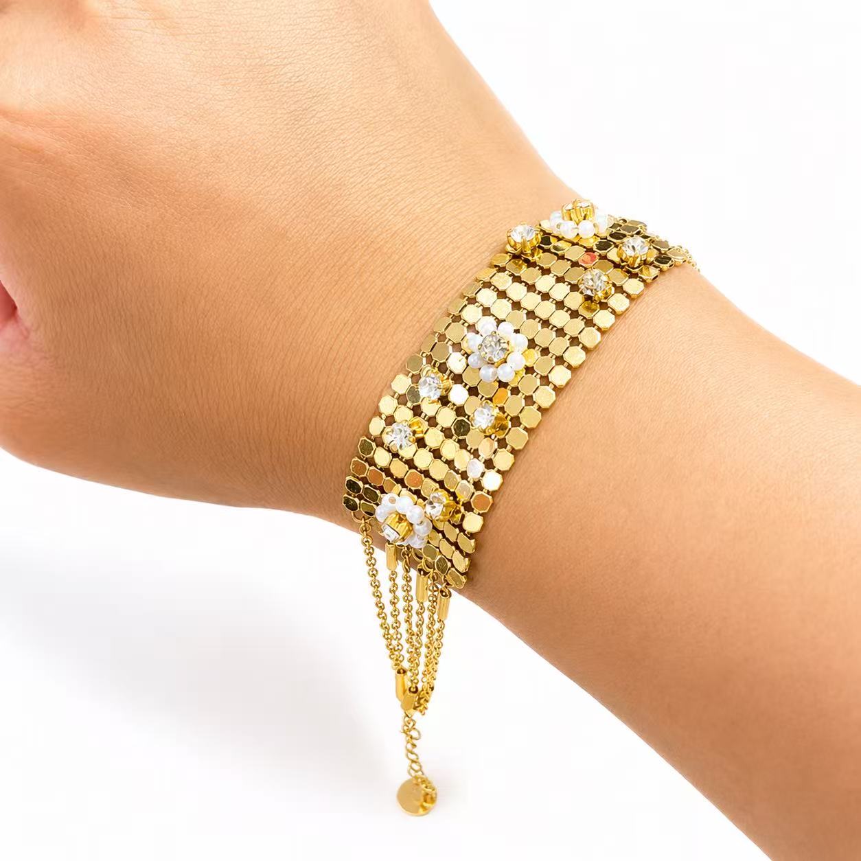 Bracciale “Trama” | in acciaio inox