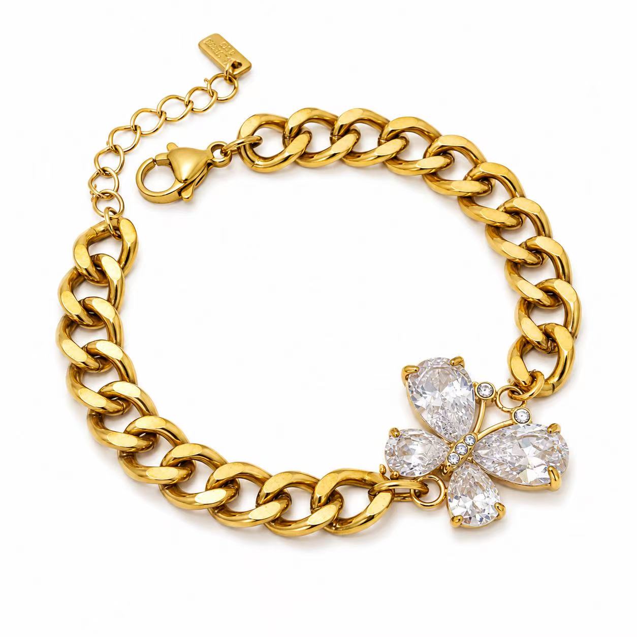Bracciale “Butterfly” | in acciaio inox
