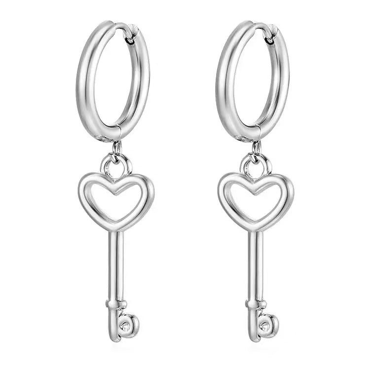 Orecchini Chiave del Cuore