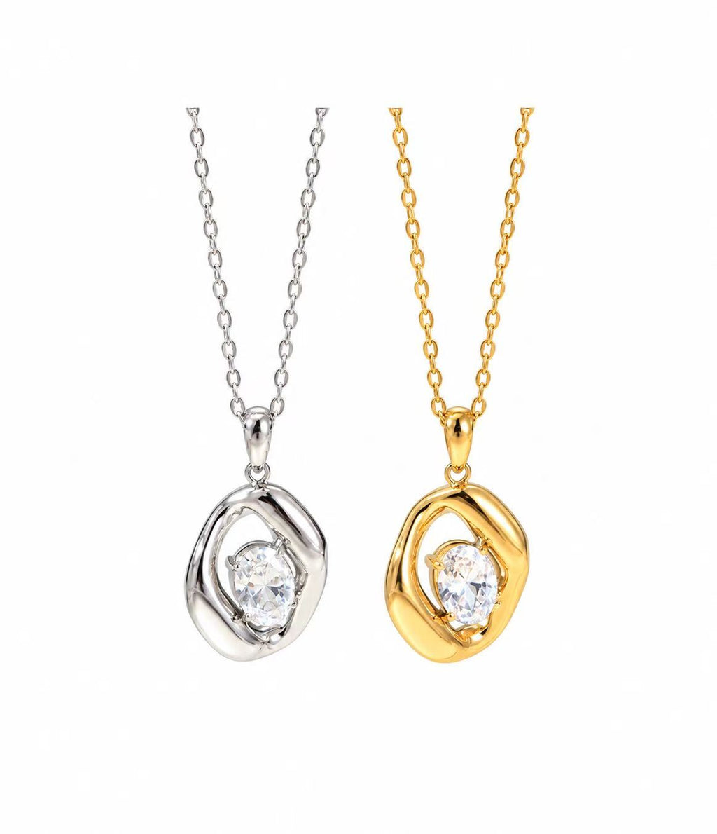 Collana Gravità | in acciaio inox