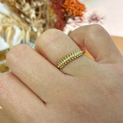 Anello “Perle di Luce”