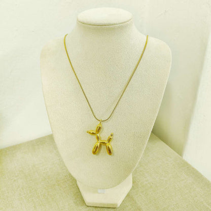 Collana con pendente Balloon Dog