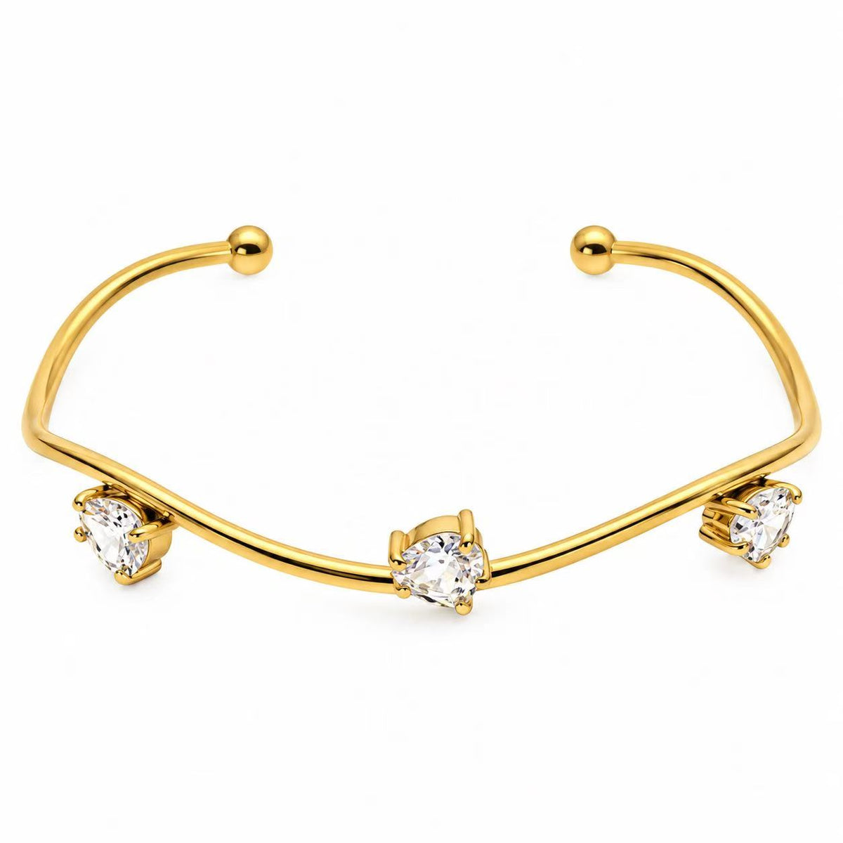 Bracciale Trilogia | semirigido | in acciaio inox
