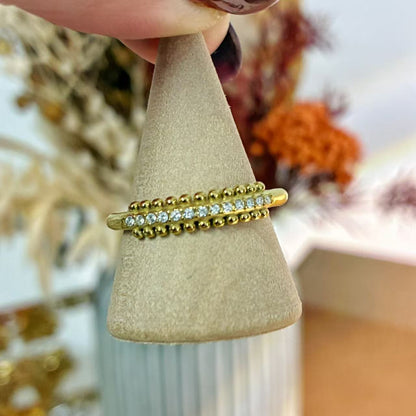 Anello “Perle di Luce”