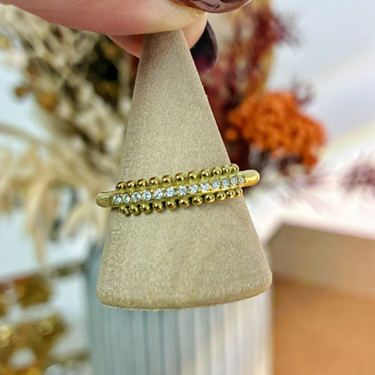 Anello “Perle di Luce”