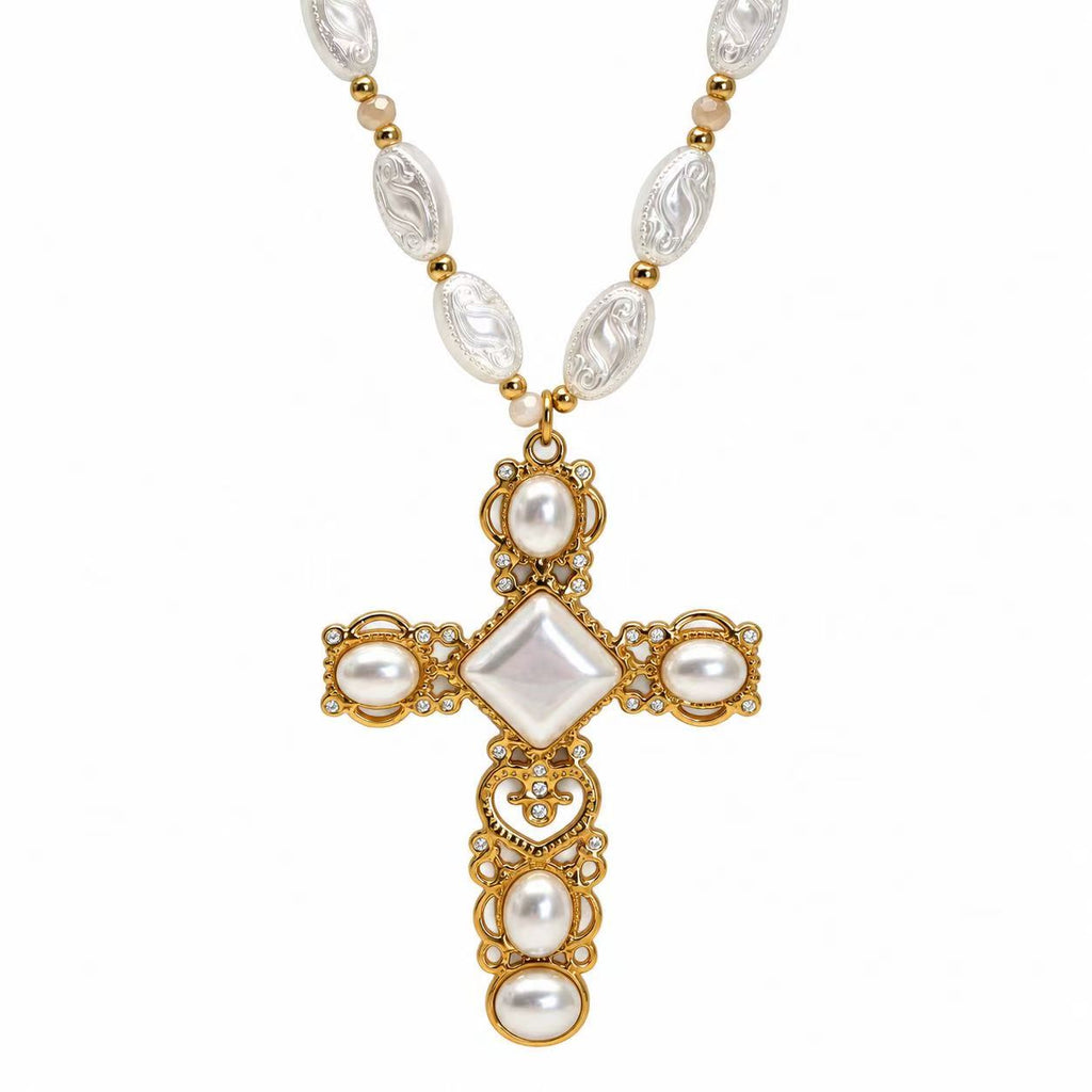 Collana Cattedrale | 85cm | in acciaio inox