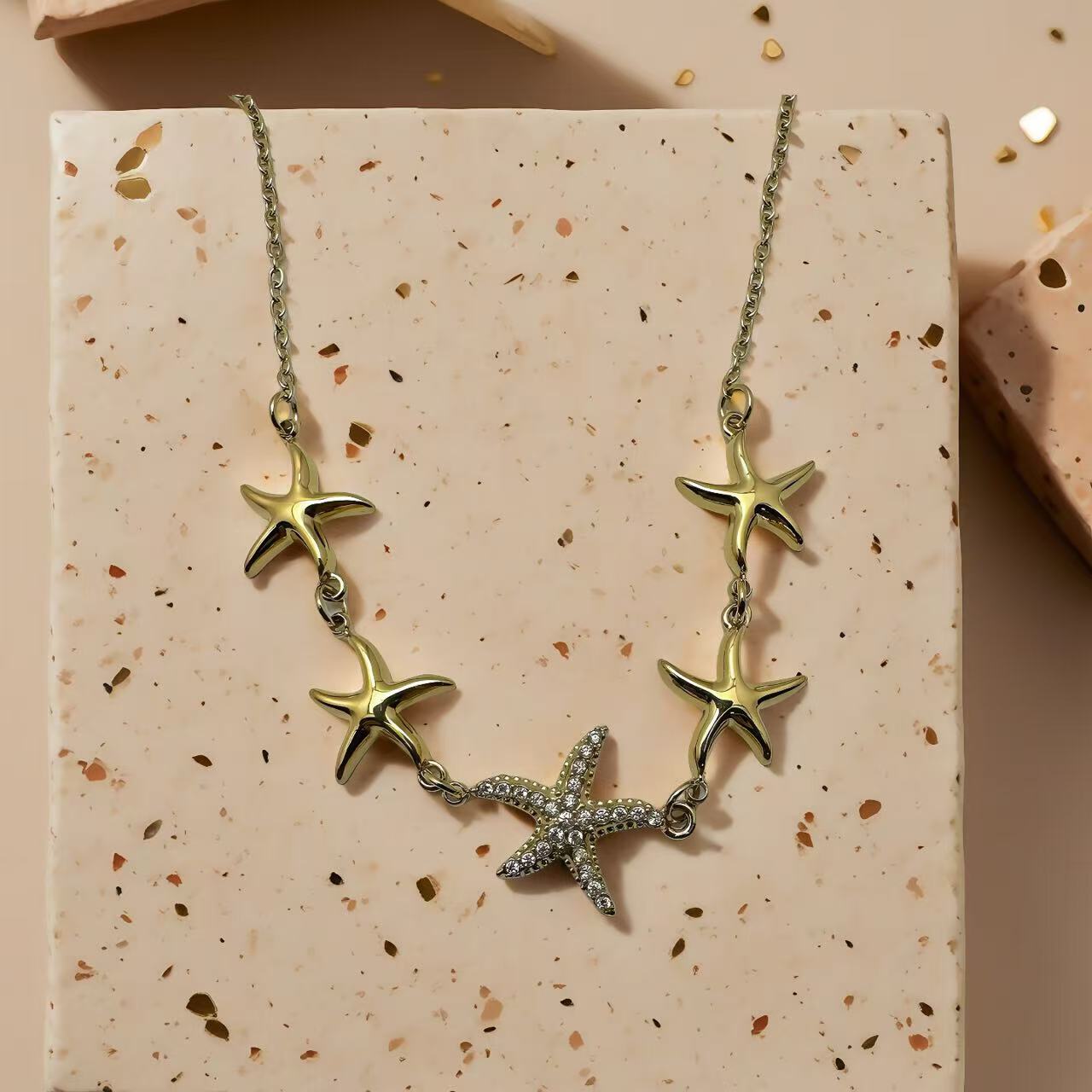 (C307)Collana stelle chevalier