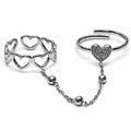 Anello “Heartline” | in acciaio inox