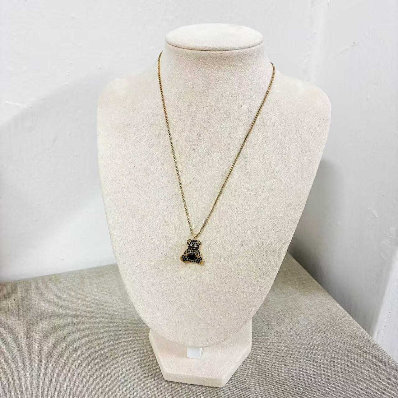 Collana con Ciondolo Orsetto inox