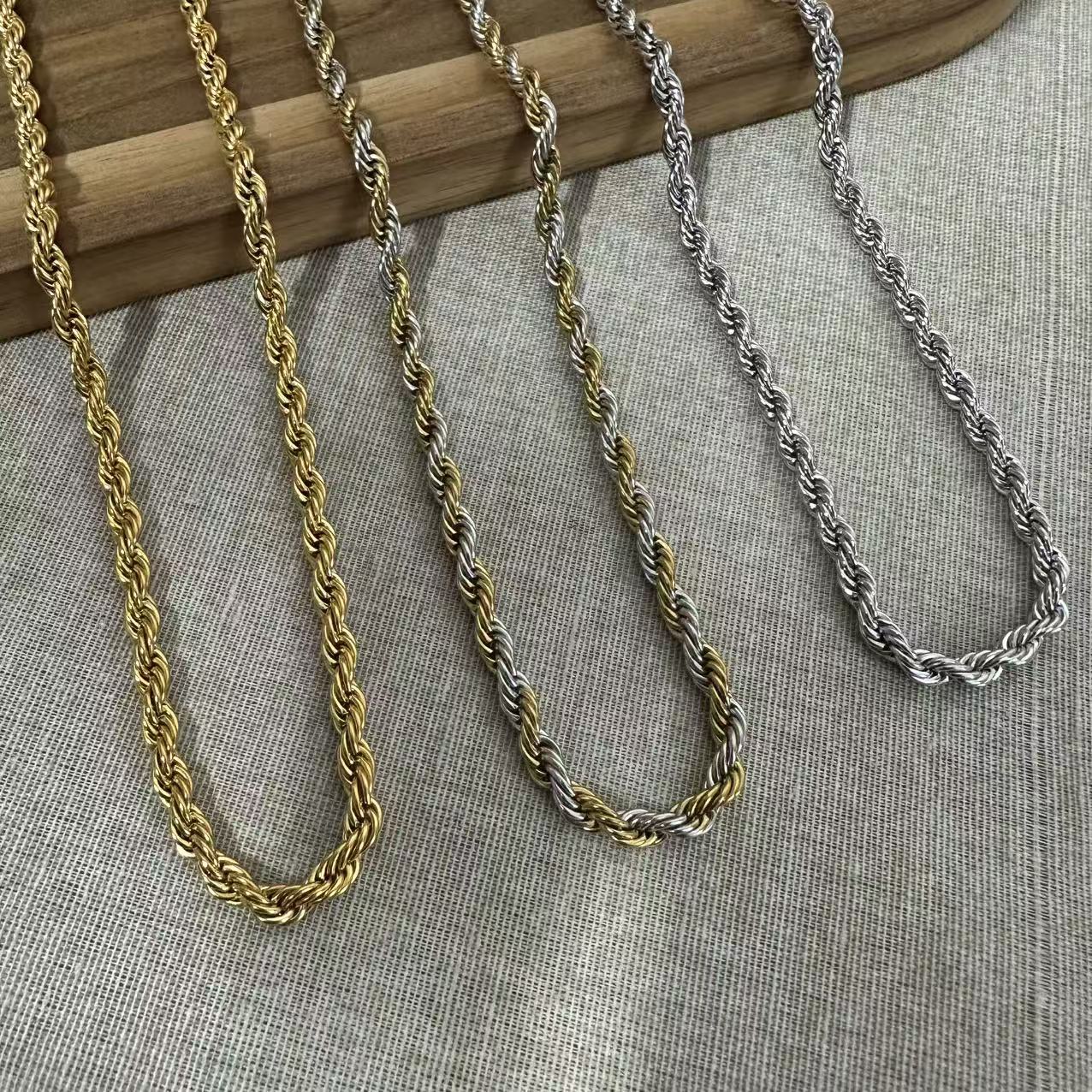 Collana Torcion “Rope Luxe” (55CM)