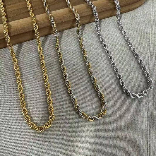 Collana Torcion “Rope Luxe” (55CM)