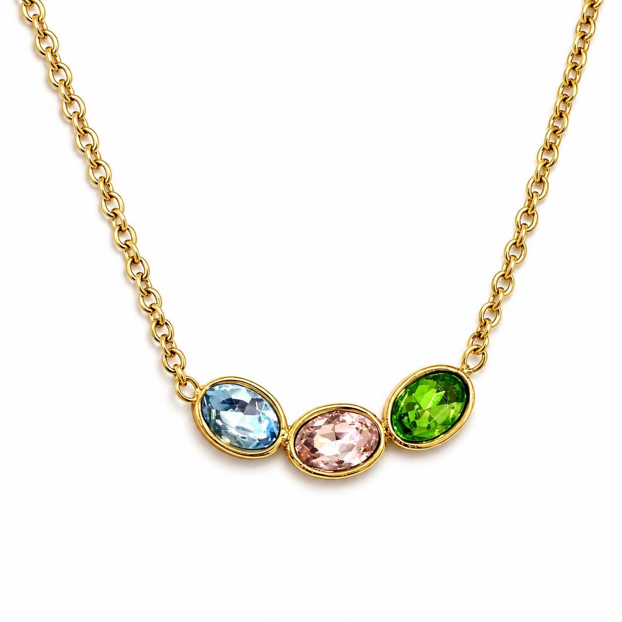 Collana “Trilogia” | in acciaio inox
