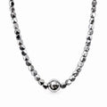 Collana pepite “Nucleo” | 60cm | in acciaio inox