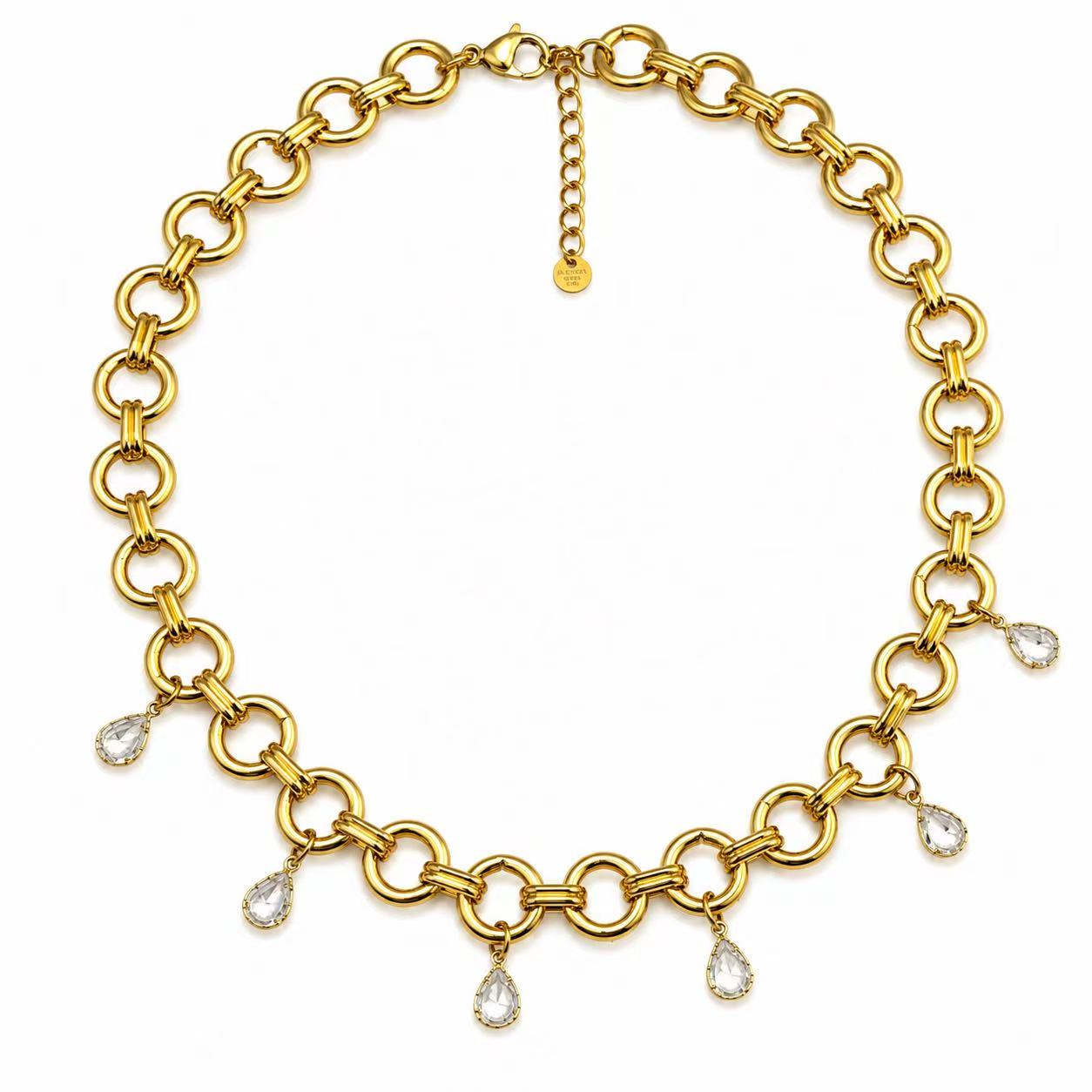 Collana “Dew” | in acciaio inox