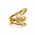 Ear Cuff Trama | in acciaio inox