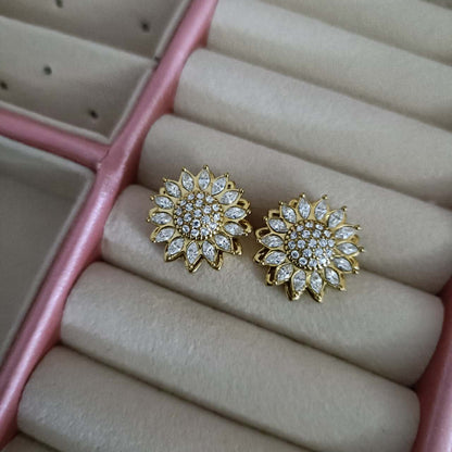 Orecchini “Girasole di Luce” (possono girare)