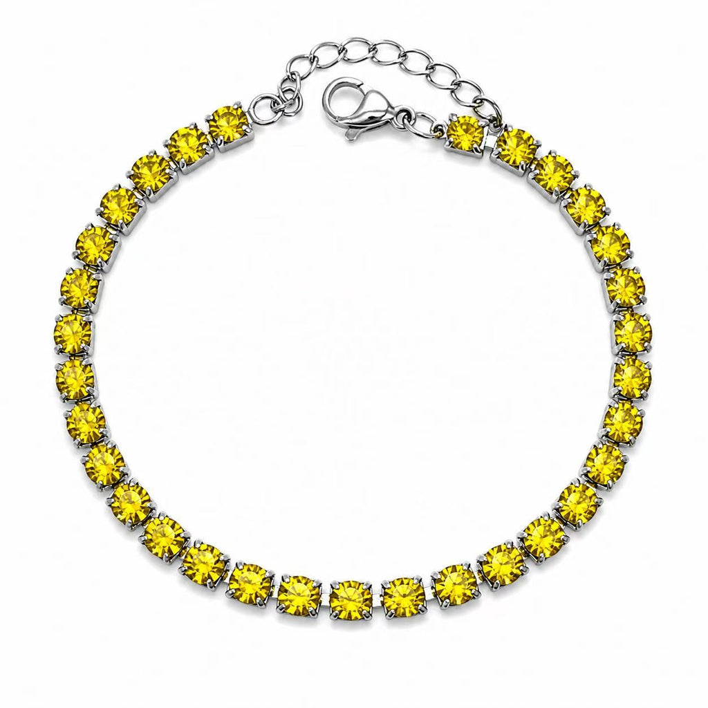 Bracciale tennis | 17-20cm | in acciaioi inox