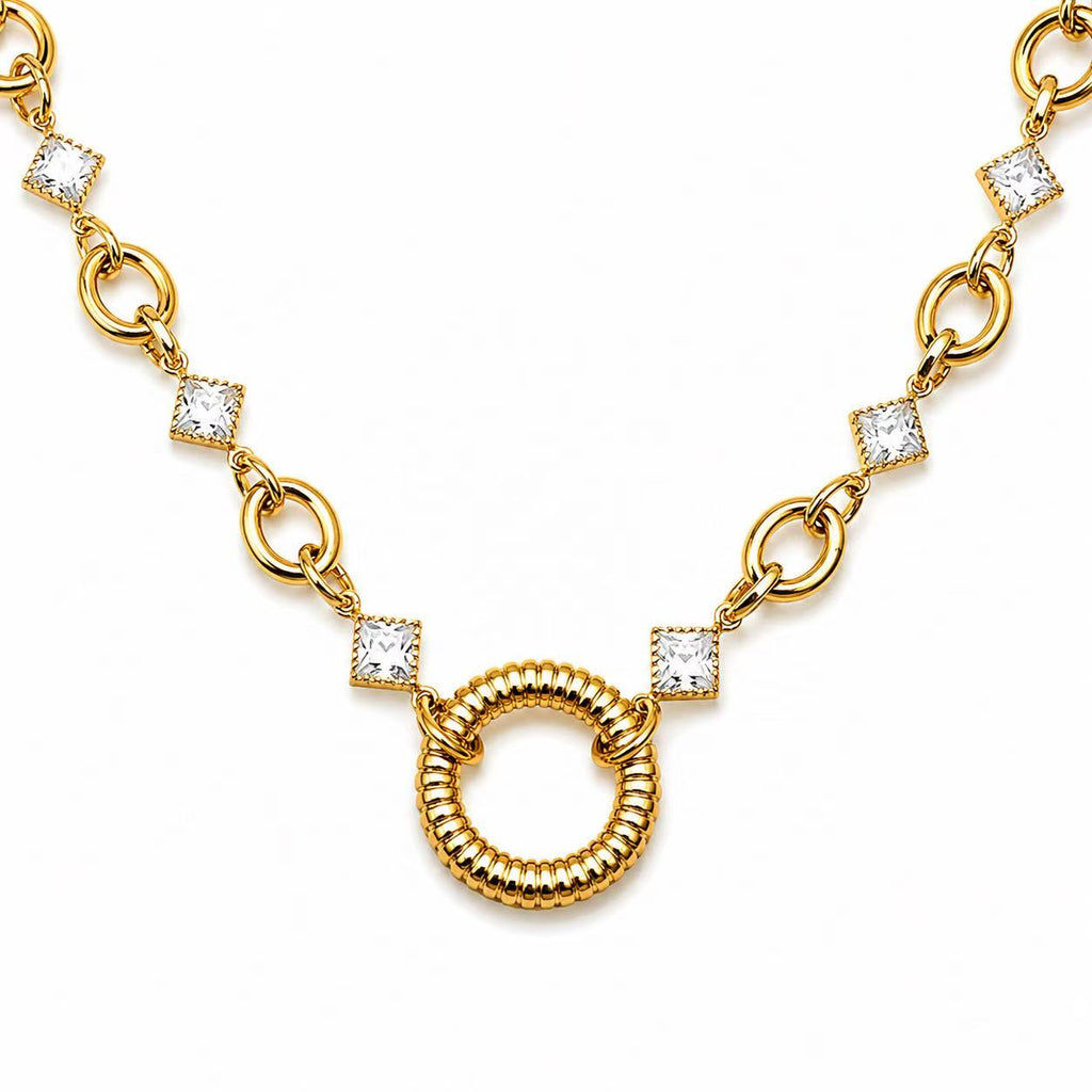 Collana “Fulcro” | in acciaio inox