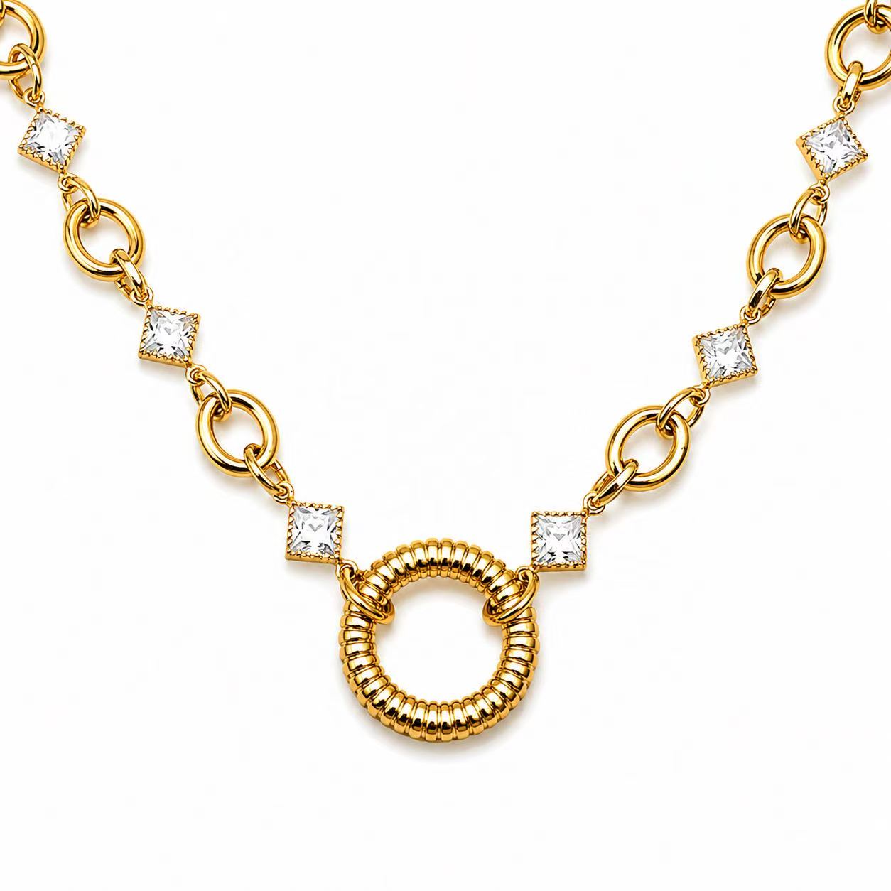 Collana “Fulcro” | in acciaio inox